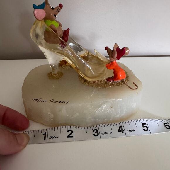 ❌SOLD❌Disney Ron Lee Sculpture “Cinderella Slipper” Limited Edition 150/1750 93 - Picture 6 of 11